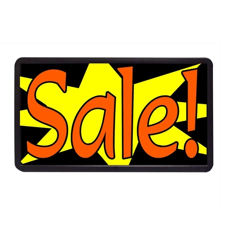 Sale 13" x 24" Simulated Neon Sign 1