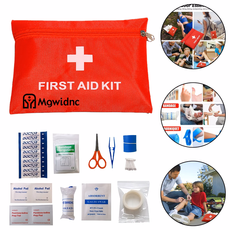 12-Piece First Aid Kit for Home