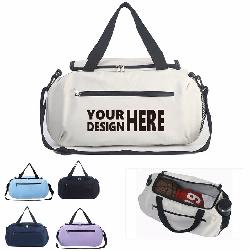 Solid-Color Multifunctional Gym & Travel Bag