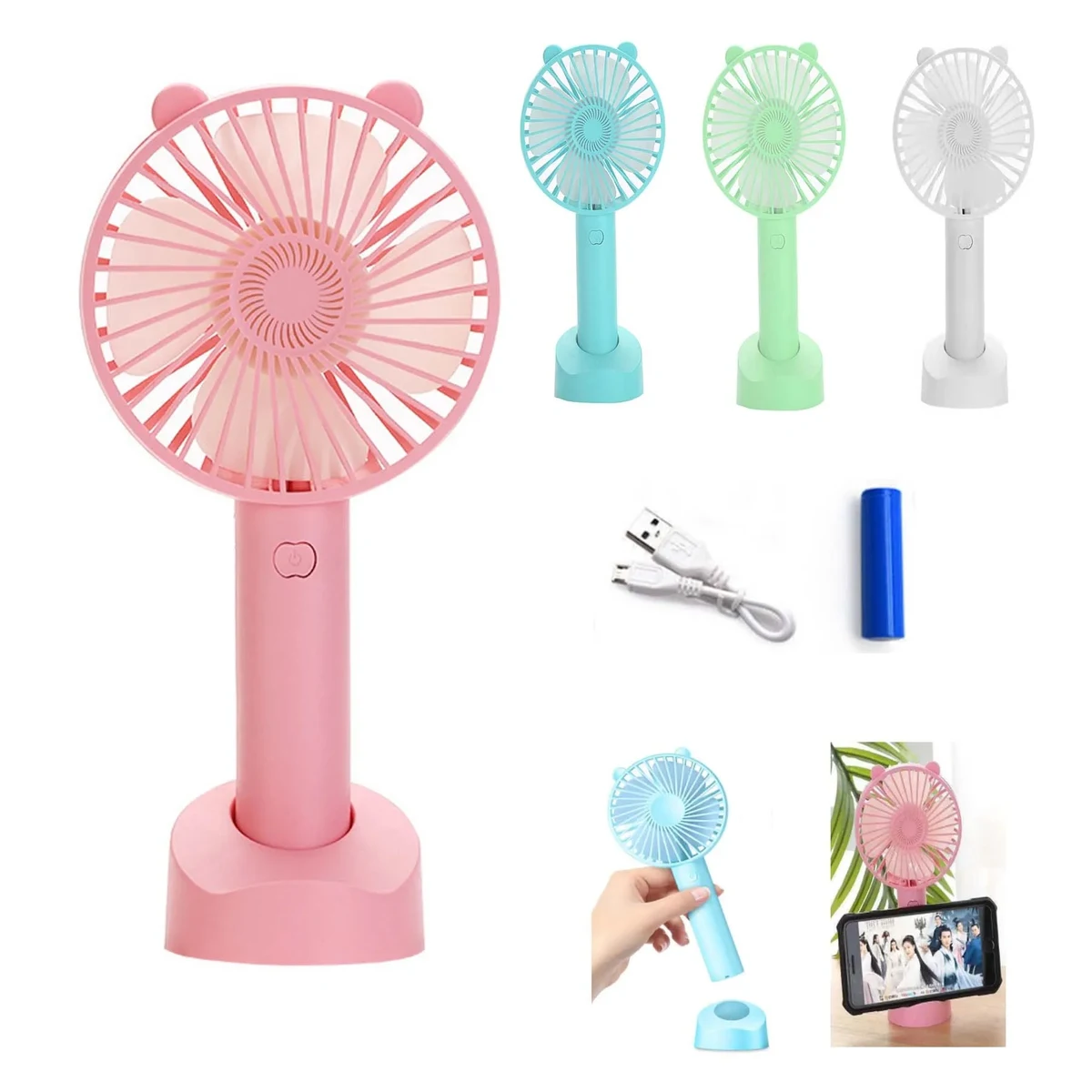 Portable USB Charging Mini Handheld Fan 1