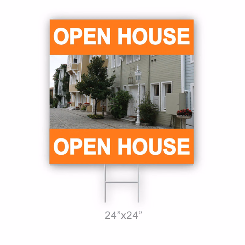 Coroplast Yard Sign- 24" x 24" - 2 Sided