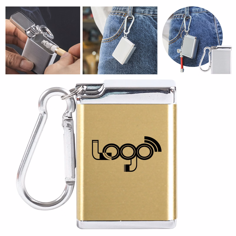 Sleek and Durable Pocket Ashtray with Odor Control