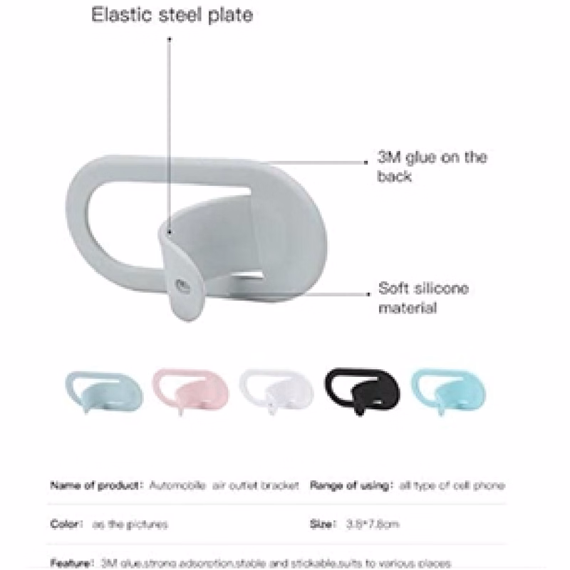 Flexible Kickstand with Silicone Foldable Phone Grip