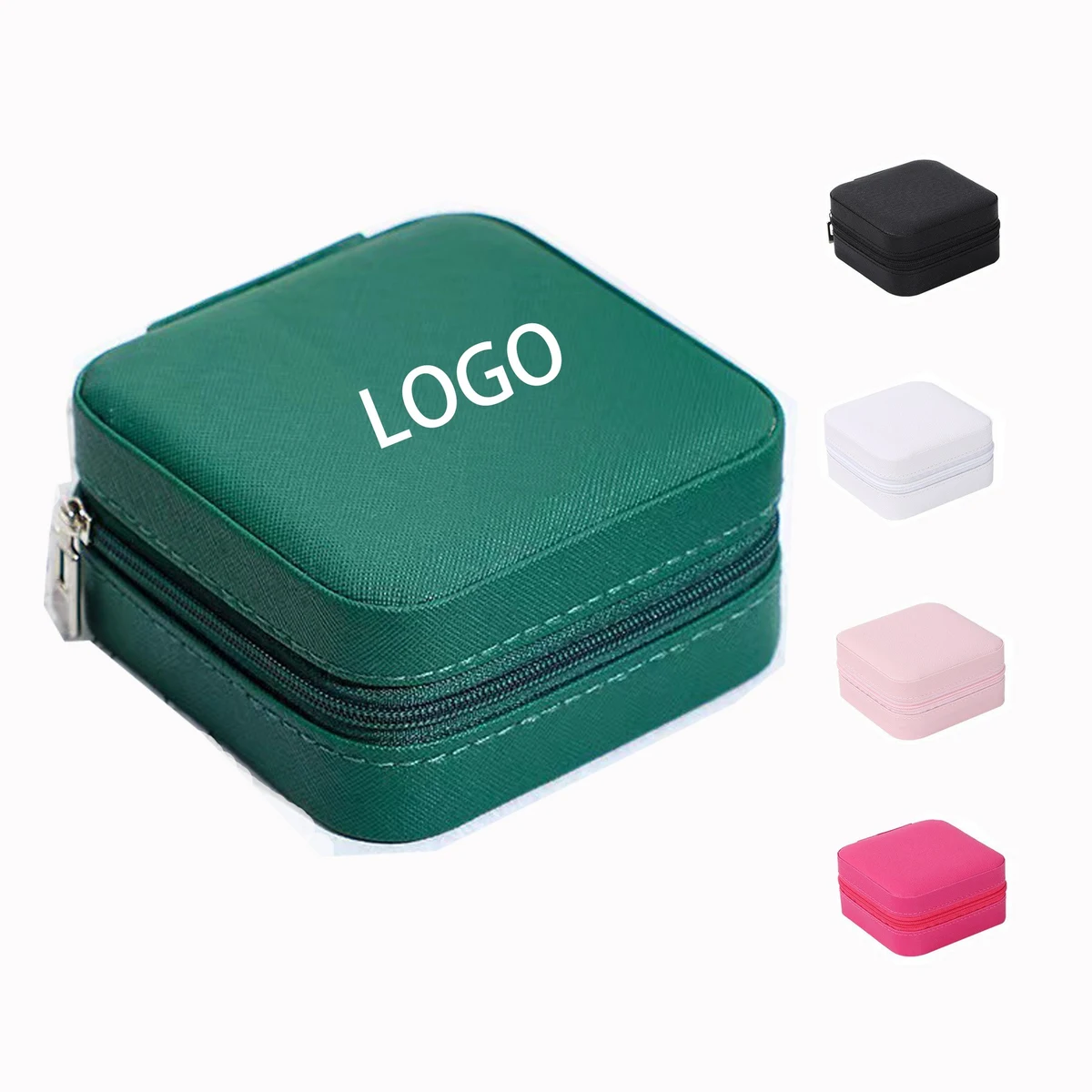 Pu Leather Travel Portable Jewelry Case 1