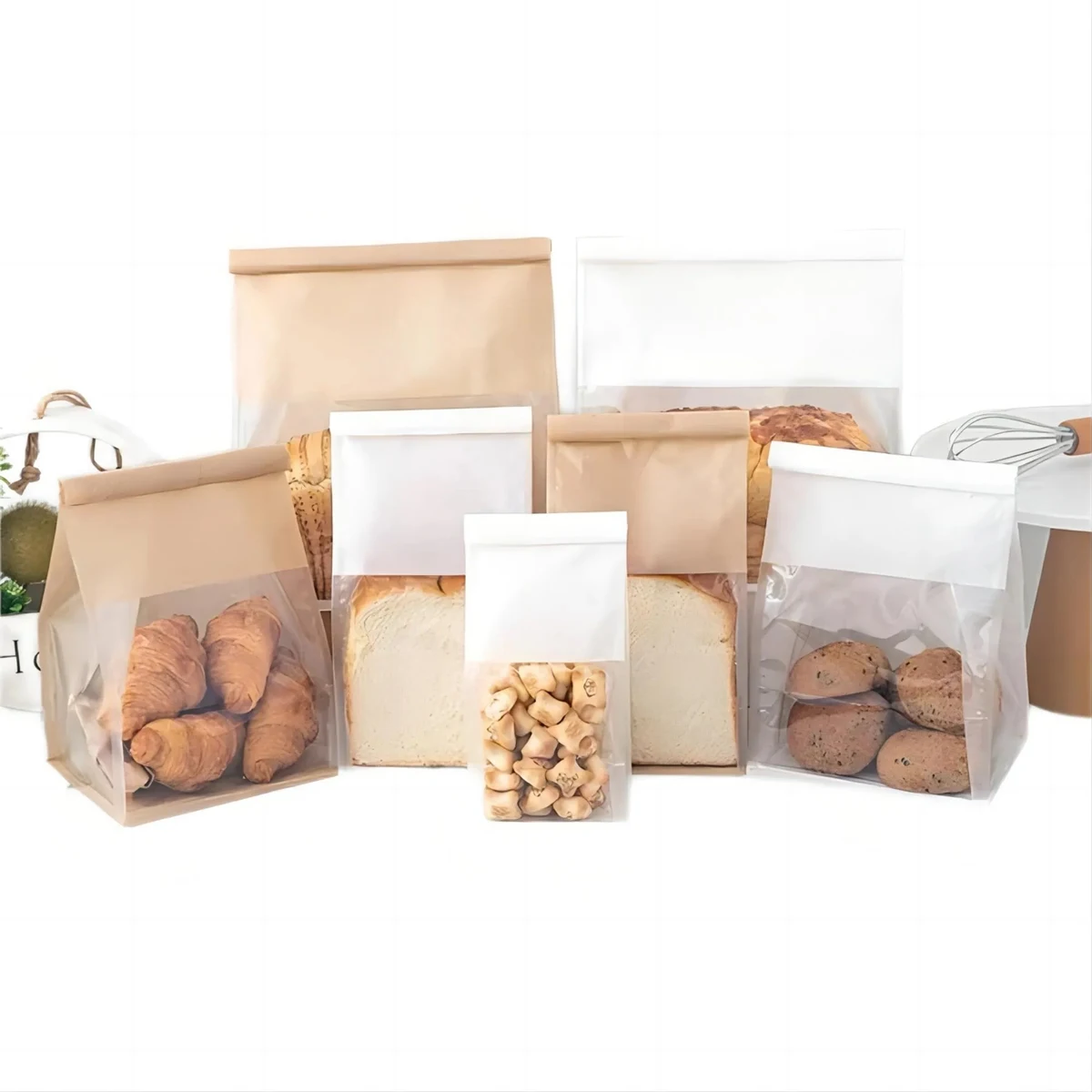 Bread Bag With Eight Sides Sealed And Transparent 1