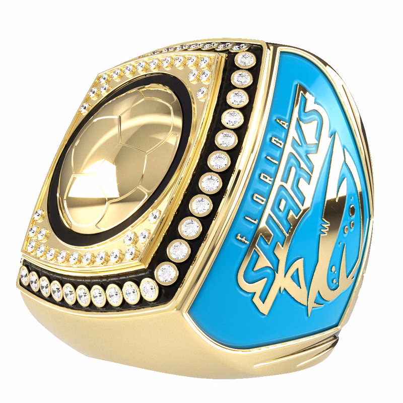Custom Epic Ring w/ Stock Top & 2 Custom Sides