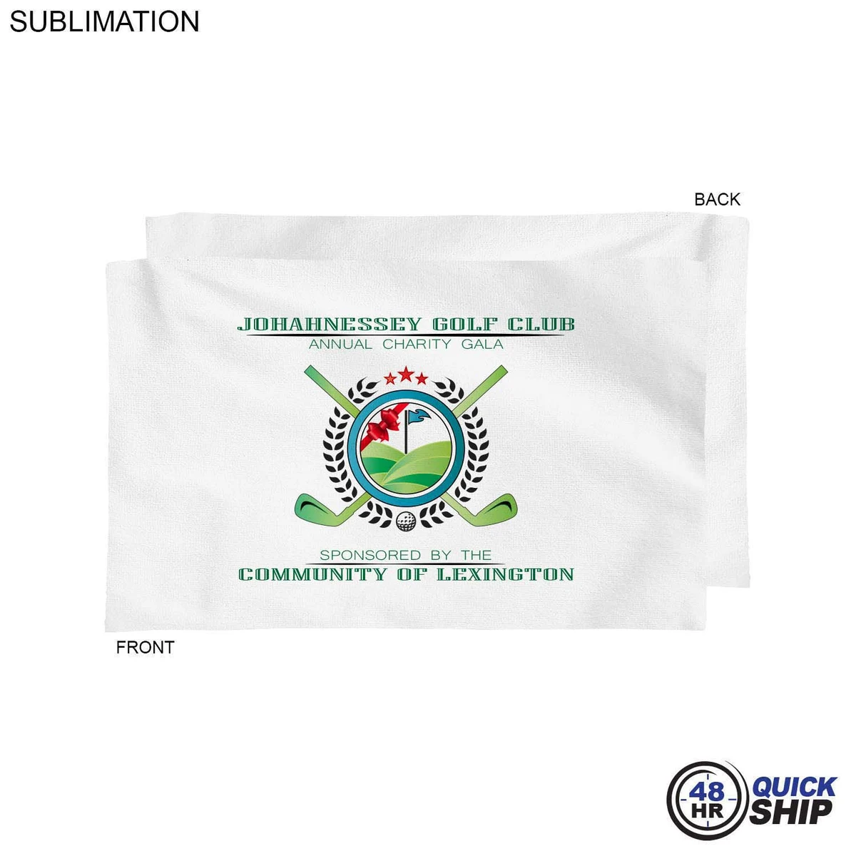 48Hr Quick Ship - Plush and Soft White Velour Terry Cotton Blend Sport, Sweat Towel, 12x18 1