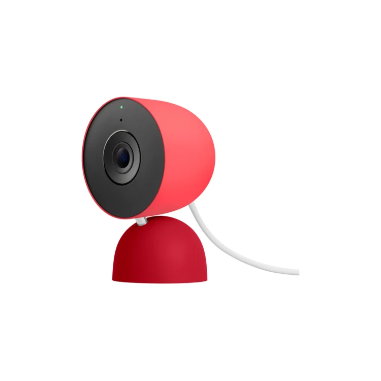 Google Nest Cam Indoor (Wired, 3rd Gen) - Berry 1