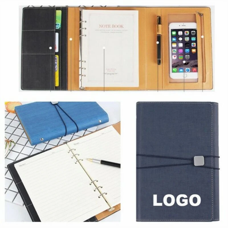 Reusable Cover Smart Business Leather Notebook 1