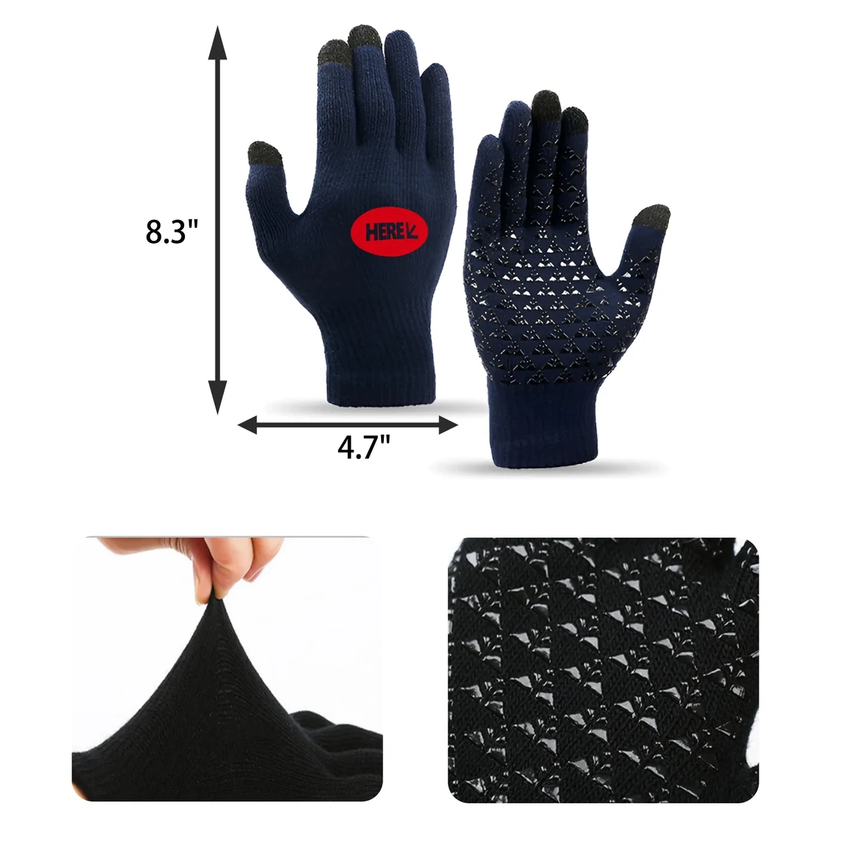 Anti Slip Knitted Gloves 1