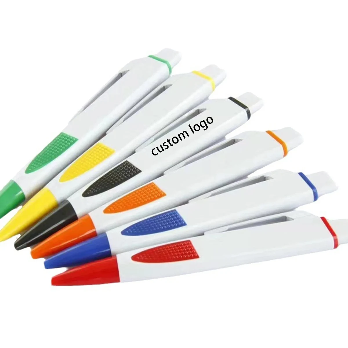 Wide Body Ballpoint Pen With Grip Section 1