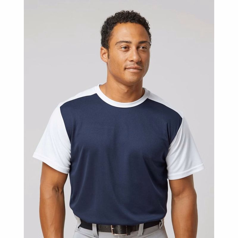 Alleson Athletic Men's Crewneck Pullover Baseball Jersey - 532CJ