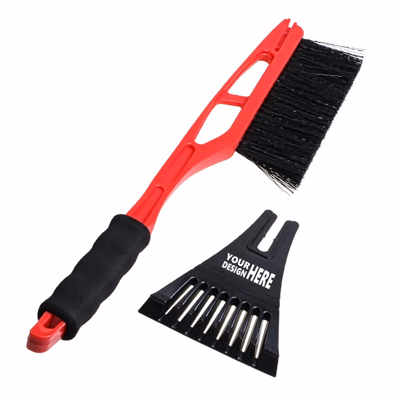 Snow Moover with Detachable Ice Scraper