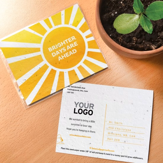 Brighter Days Plantable Postcards