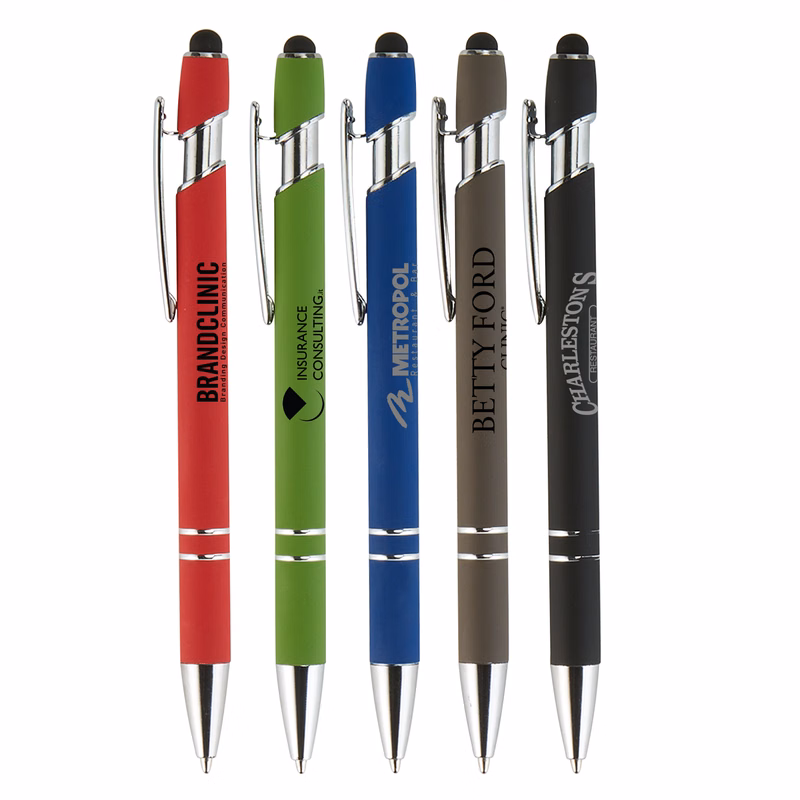 Granada Velvet-Touch Aluminum Stylus Pen