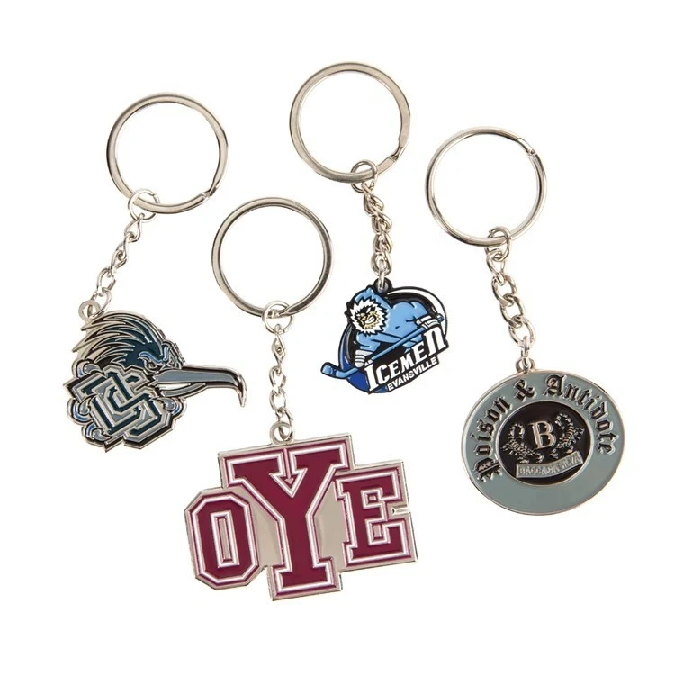 1.25" Soft Enamel Keychain (2 Sided) 1