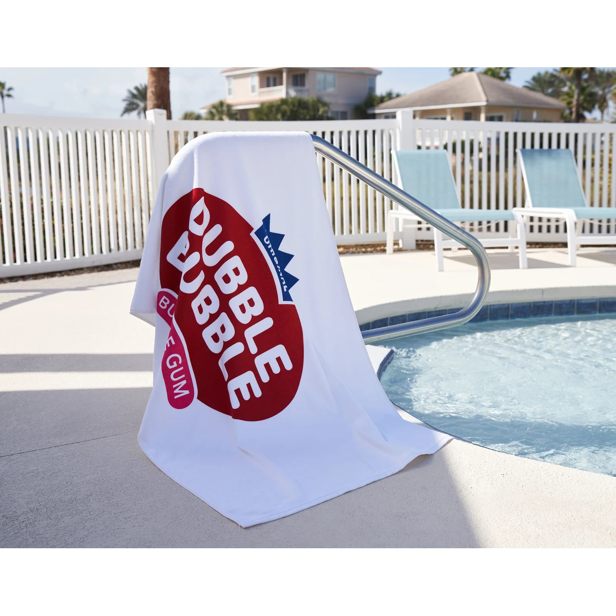 MaxxColor Deluxe White Beach Towel ( 35" x 60" ) 1