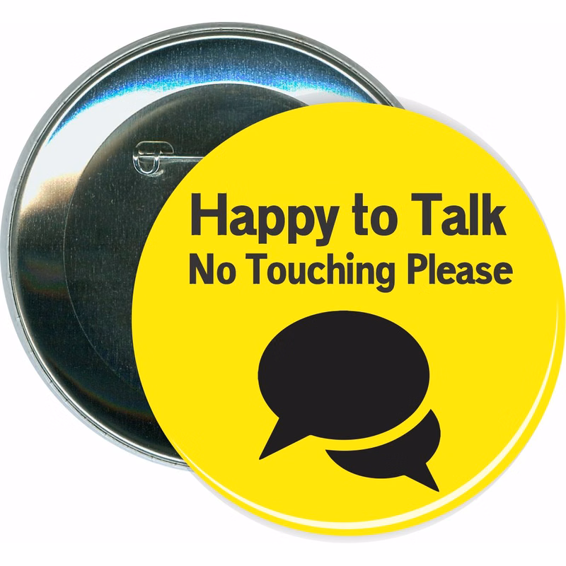 Happy to Talk, COVID-19, Event Button
