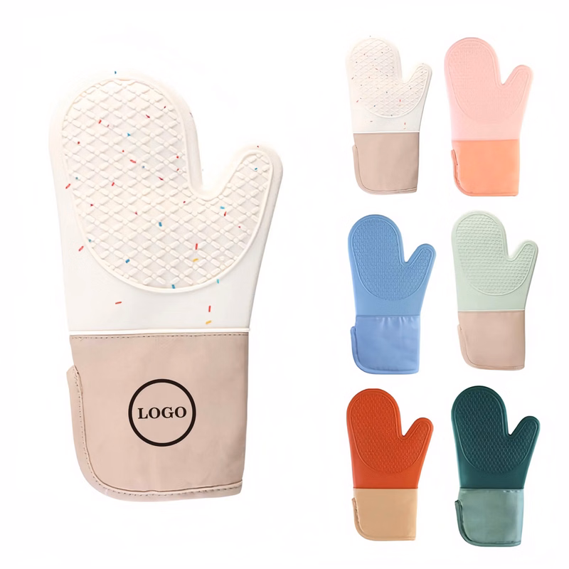 Heat-Resistant Silicone Oven Gloves