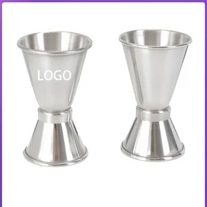 15/30ml Double Capacity Stainless Steel Measuring Cup 1