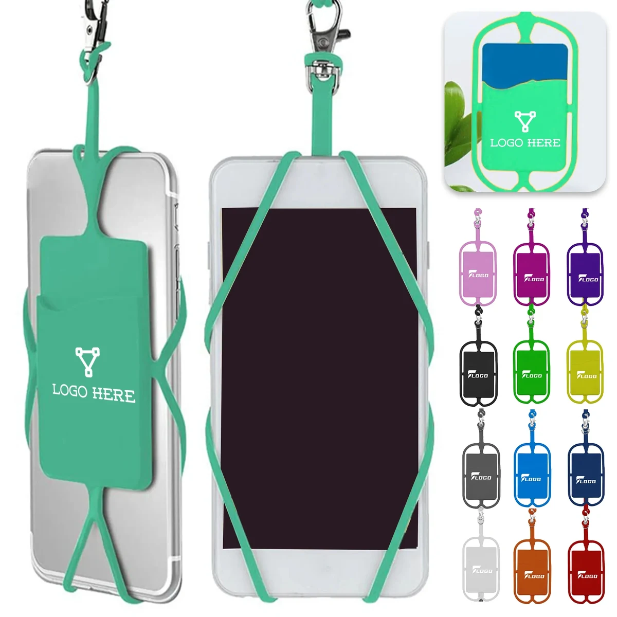 Silicone Card Slot Phone Holder 1