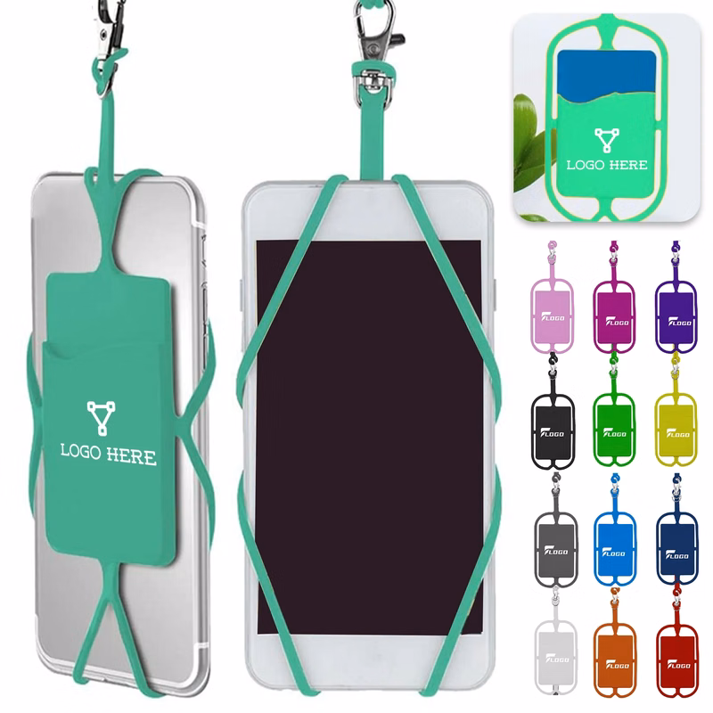 Silicone Card Slot Phone Holder