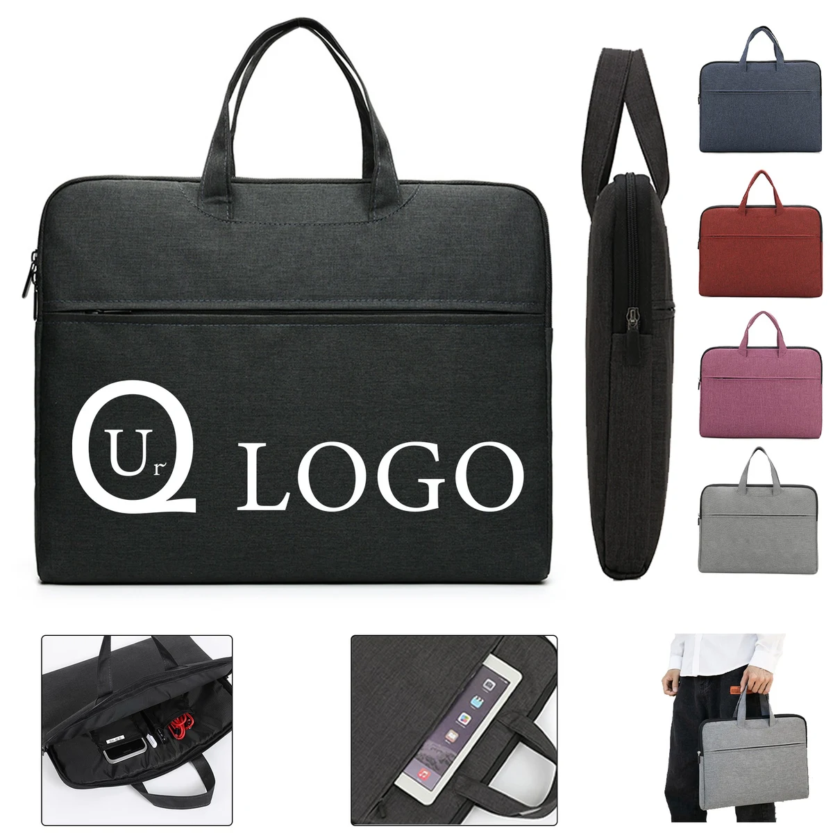 15.35 X 1.57 X 11.42 Inch Tablet Laptop Bag 1