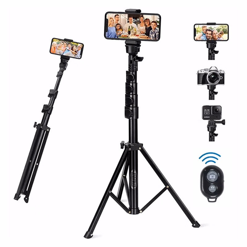 Portable Aluminum Telescoping Phone Tripod Stand