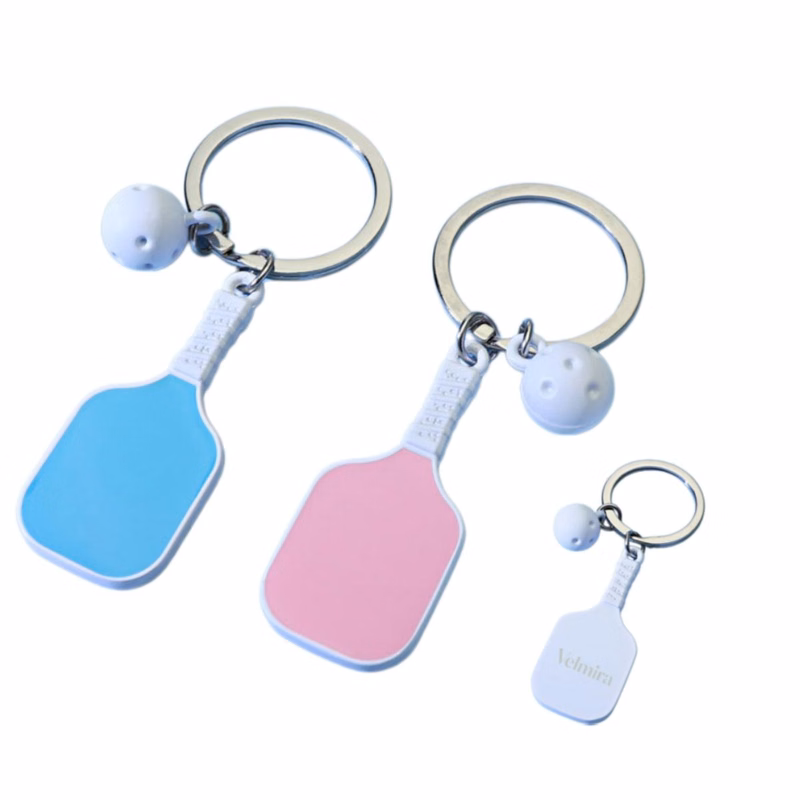 Mini Pickleball Paddle Keychain
