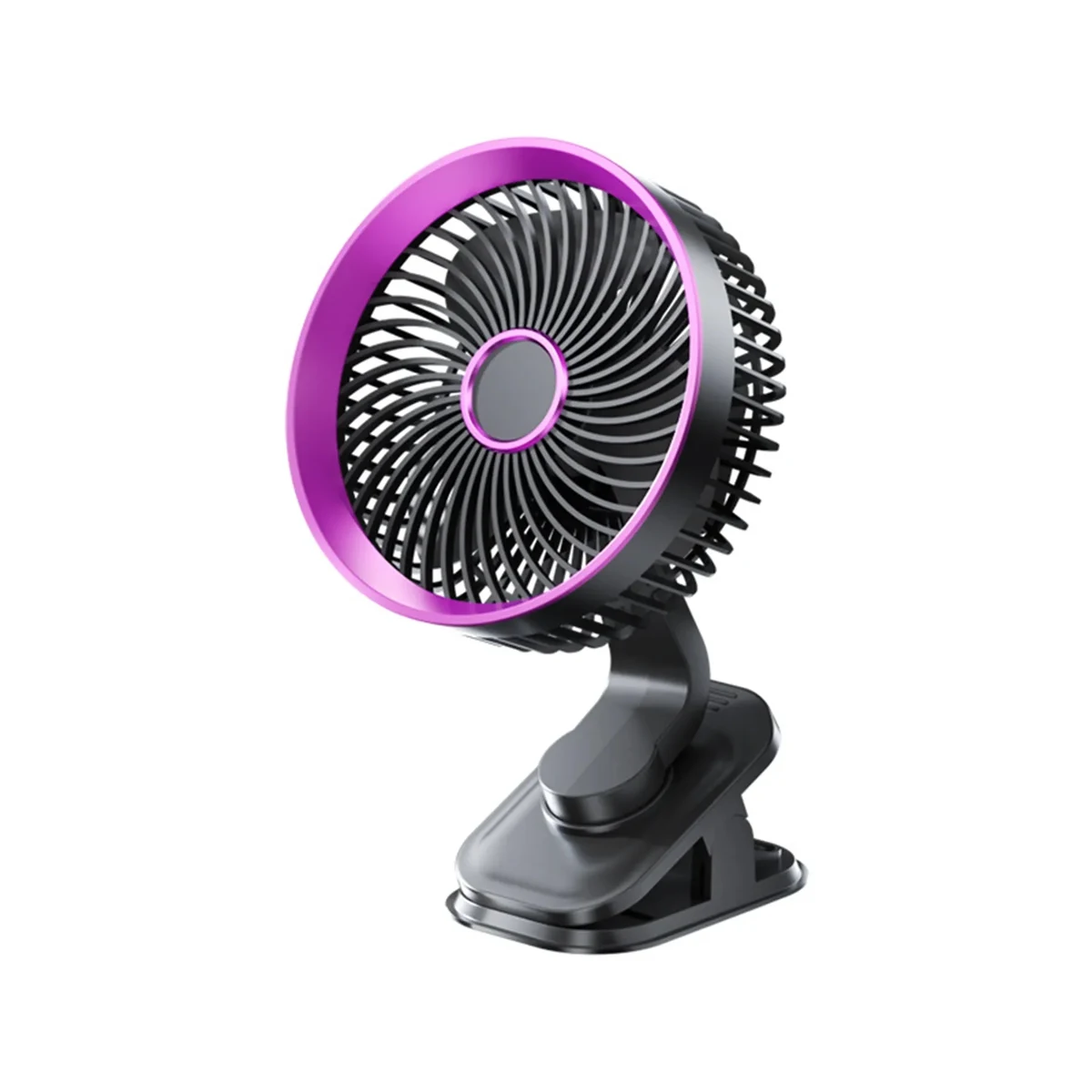 1200 mAh Chargeable Office Desktop Mini Clip Fan 1