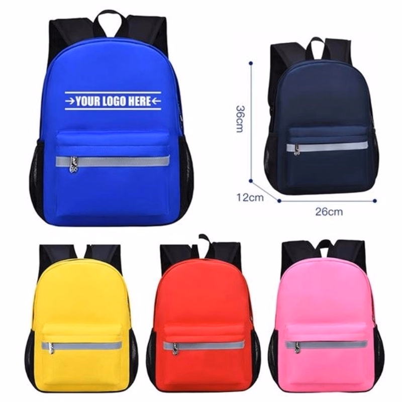 Water Reistant School Backpack With Reflective Strip