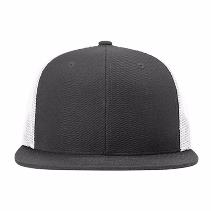 Richardson Acrylic-Wool Blend Flat Bill Trucker Cap