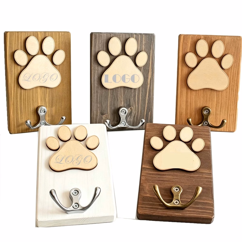 MOQ 5 Piece Personalized Dog Paw Hanger