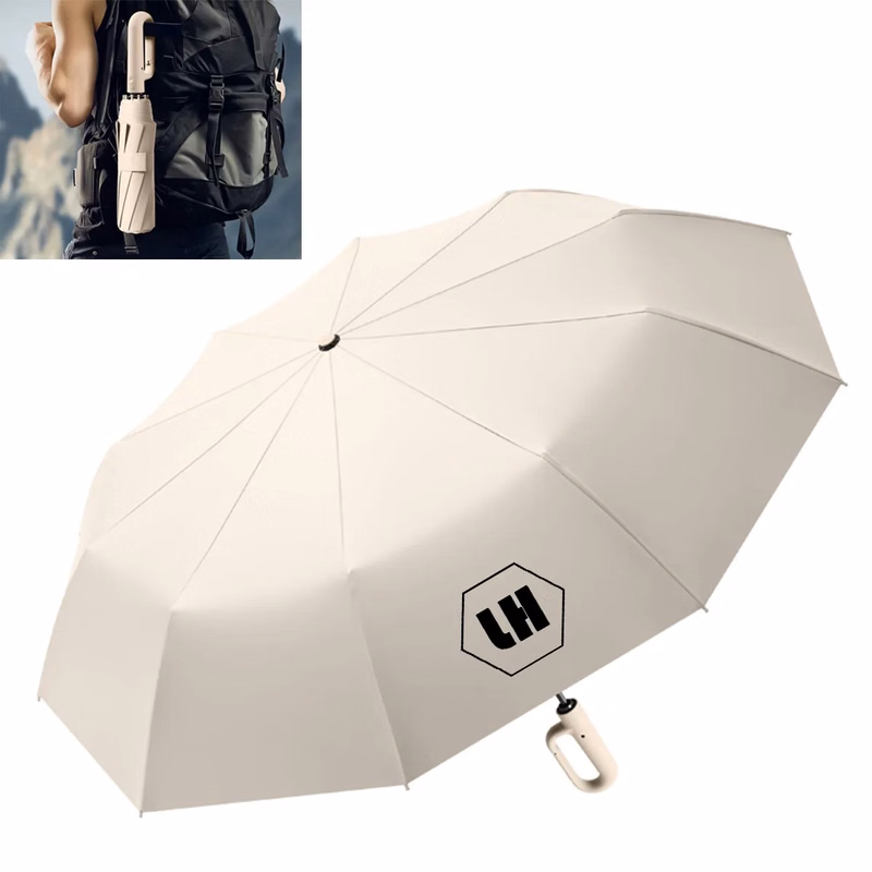 Windproof Automatic Travel Portable Folding Umbrella