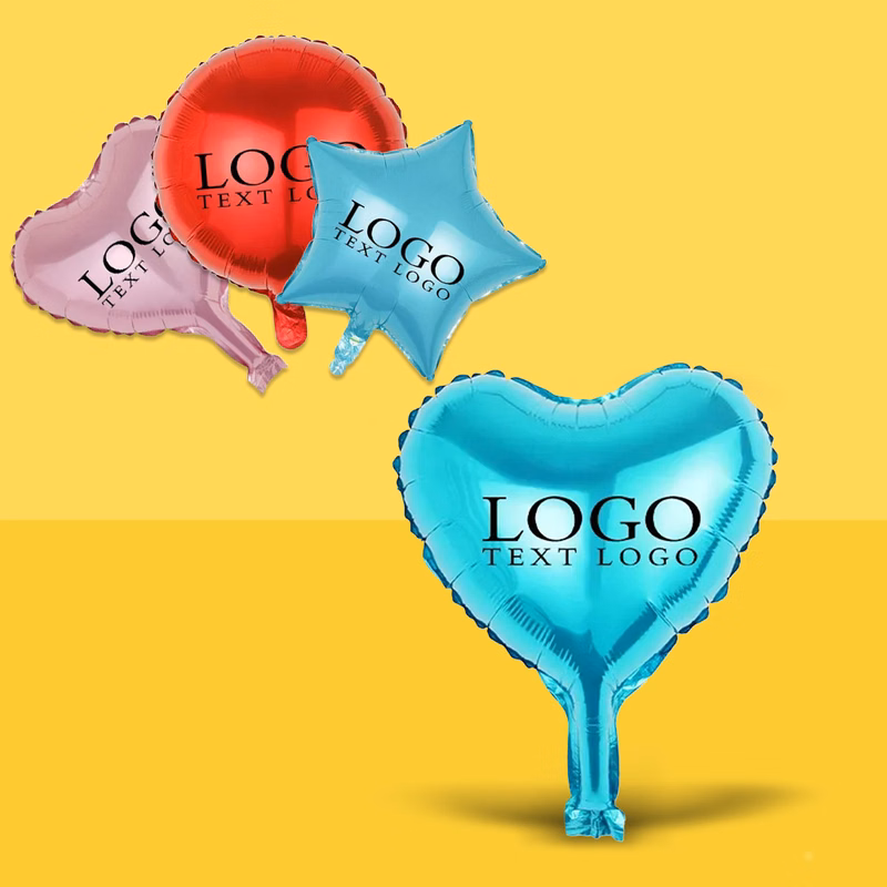 Custom Logo Colorful Balloons