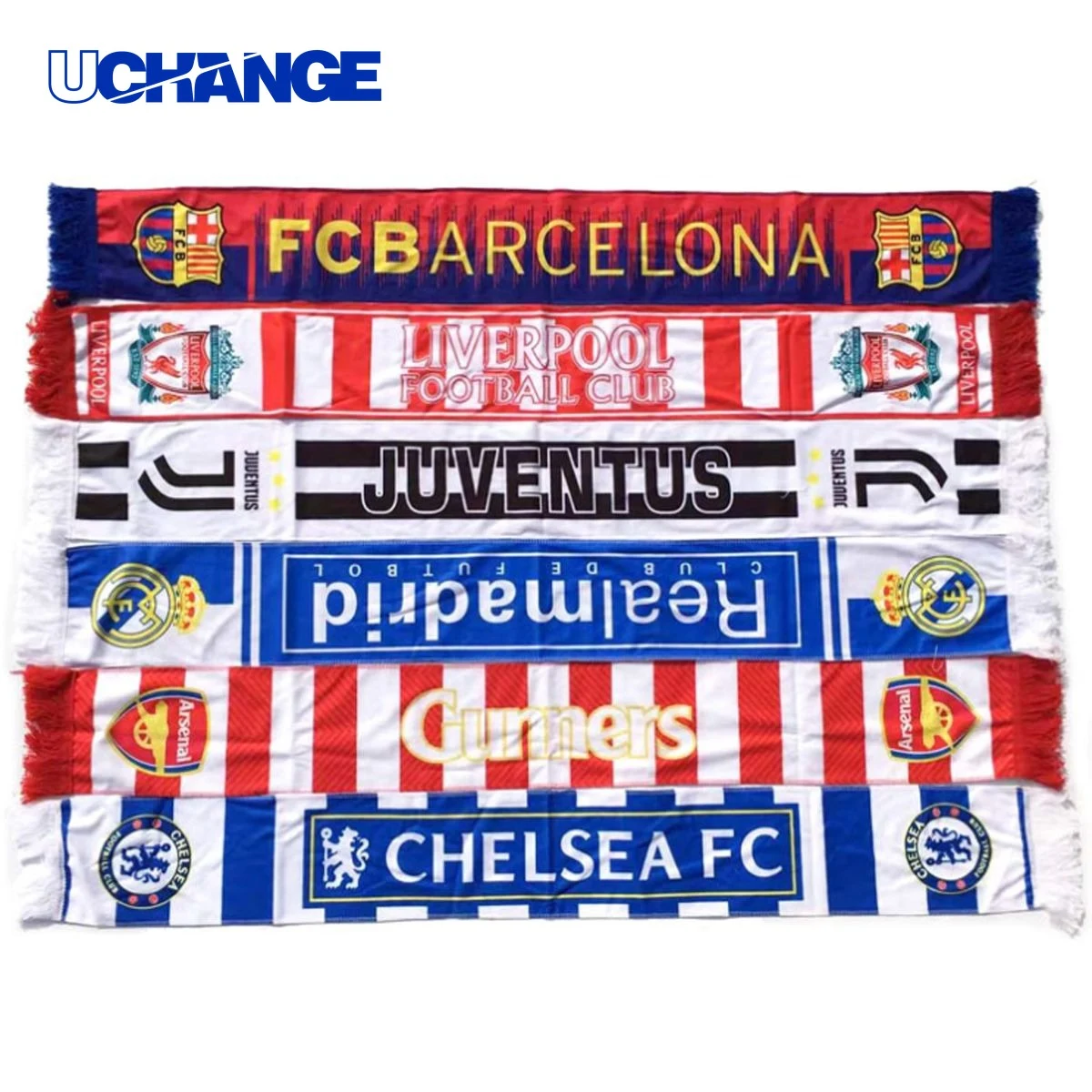 Polyester Stadium Soccer Scarf 1