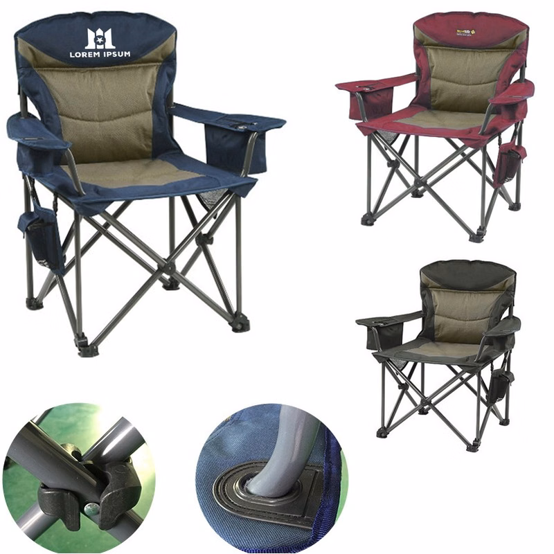Heavy-Duty Oxford Cloth Folding Camping Chair
