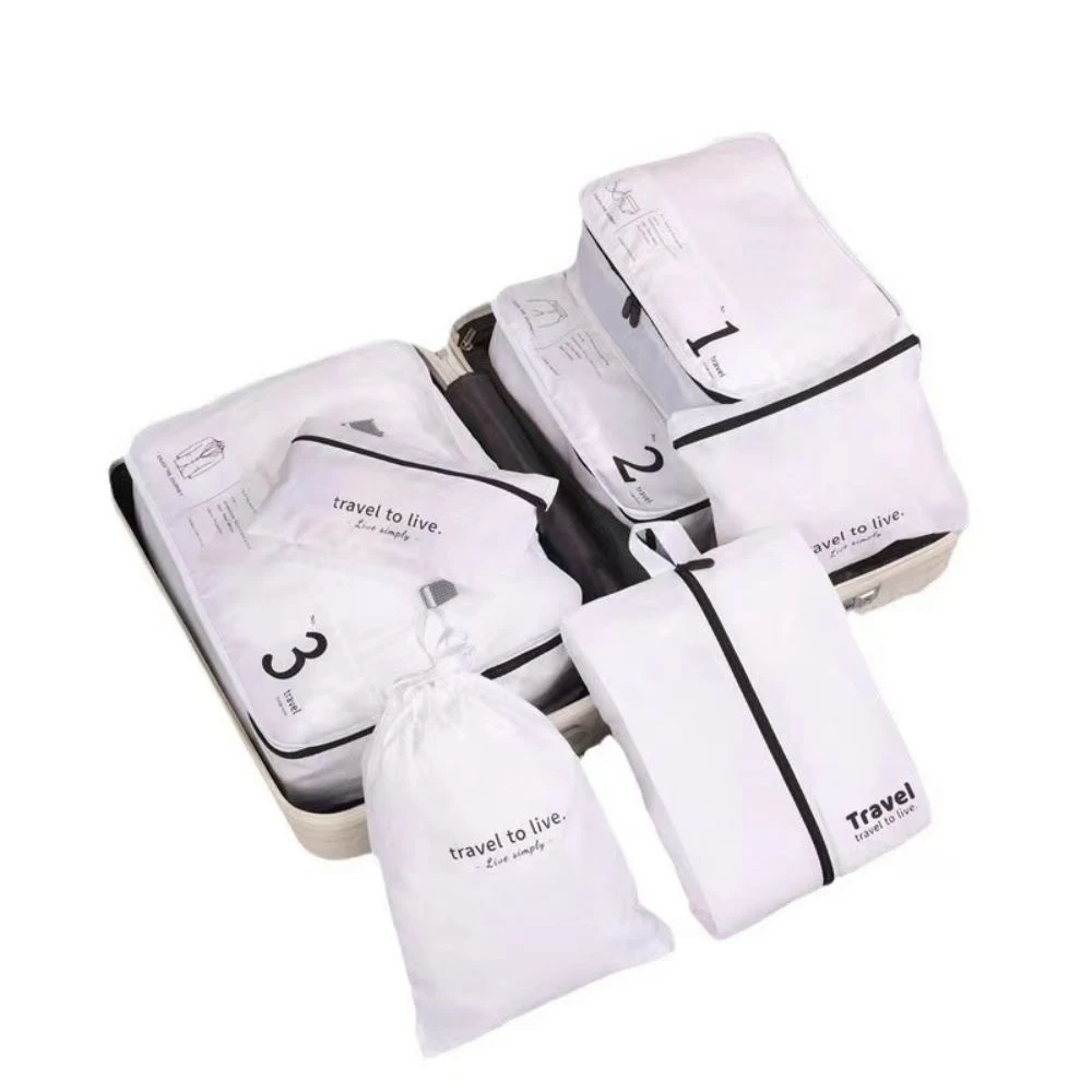 Seven Piece Travel Organiser 1