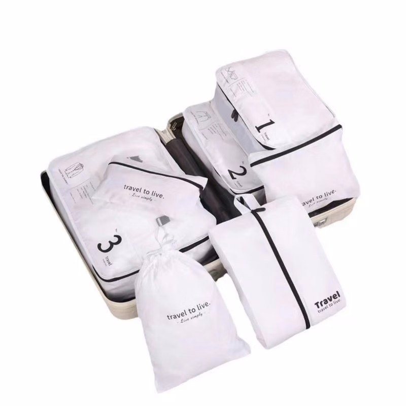 Seven Piece Travel Organiser