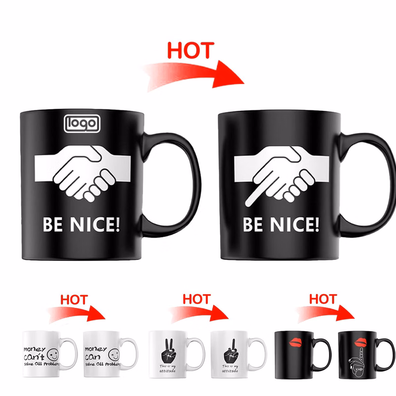 12oz Color Changing Ceramic Mug