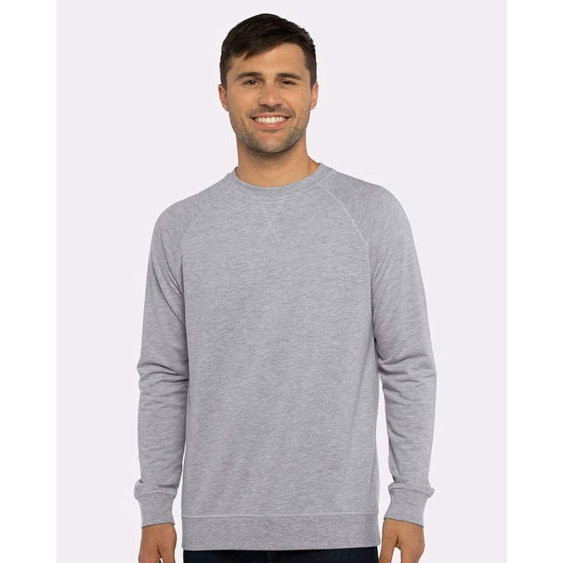 Unisex Laguna Raglan Crewneck Sweatshirt - 9000