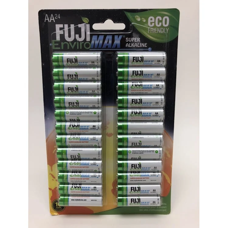 Fuji Enviromax Super Alkaline AA Batteries - 24 Pack 1