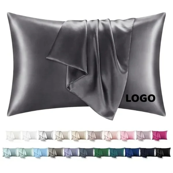Silk-Like Solid Color Envelope Pillowcase 1