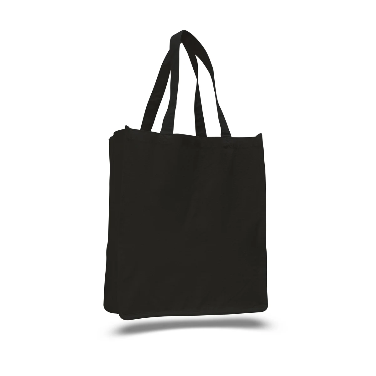 Heavy 12 oz. Cotton Canvas Jumbo Shopper Tote Bag - Colors, custom tote bag with logo imprint 1