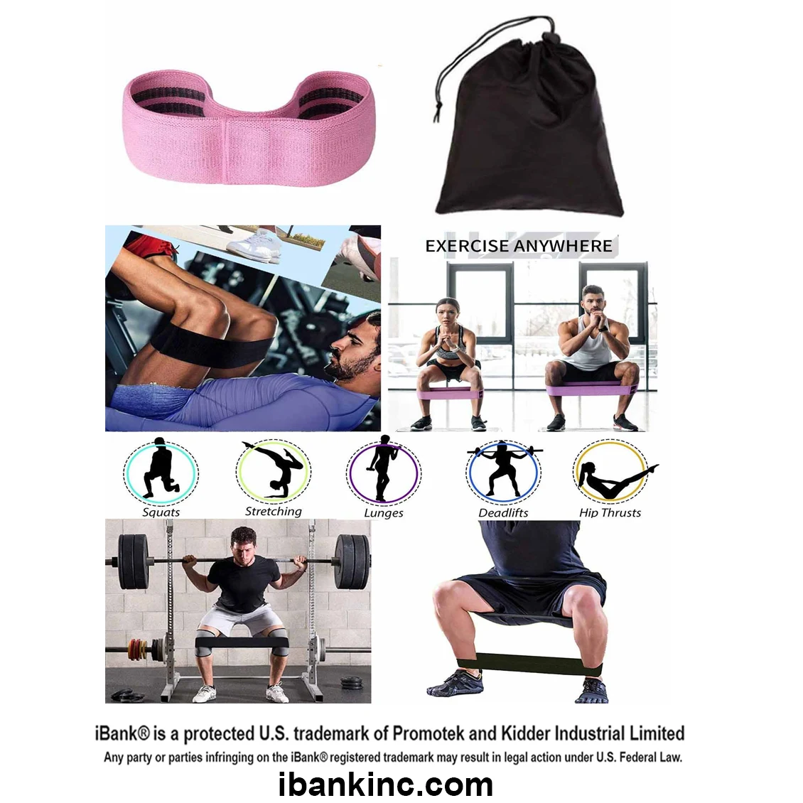 iBank® Fabric Resistance Band 1
