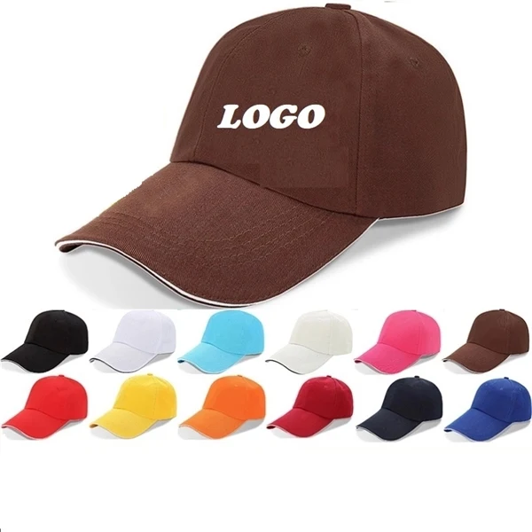 Custom Cotton Baseball Cap with Breathable Mesh — Running & Outdoor Sports Promo 1
