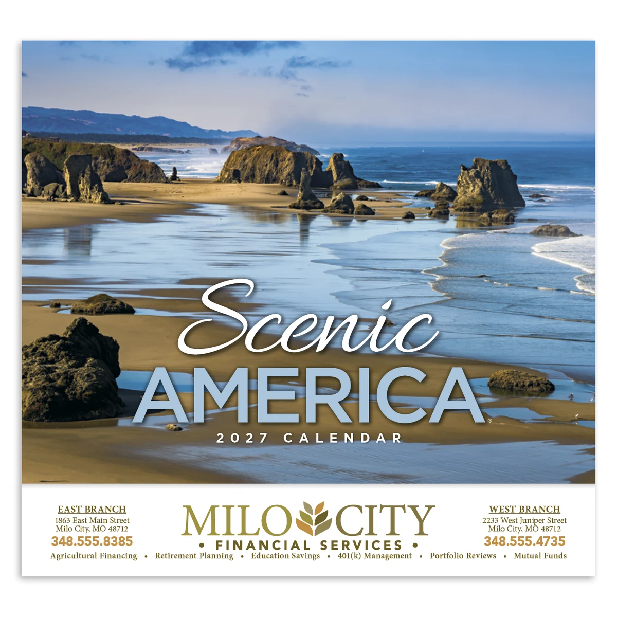 HotLine® Products Scenic America® Appointment Calendar - Stapled 1