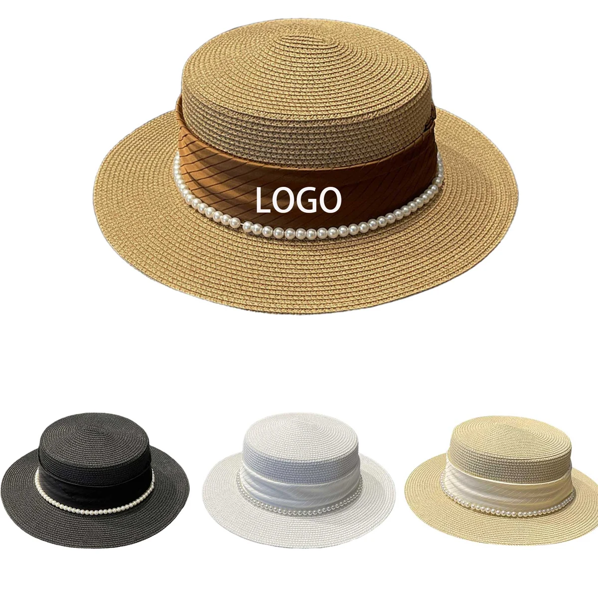 Summer Women's Wide Brim Straw Hat 1