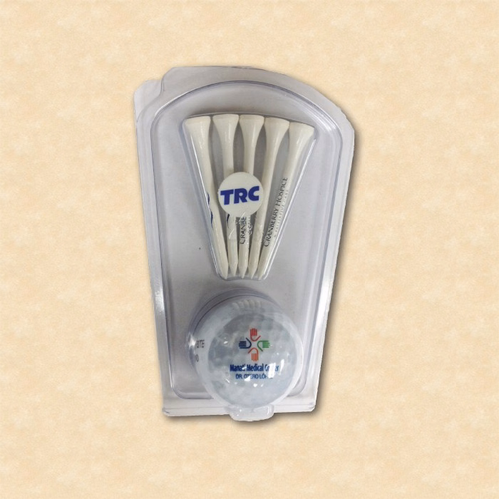 Best Buy Junior Caddy Golf Pack w/ "Top Flite" Golf Ball & Five 2 3/4" Tees