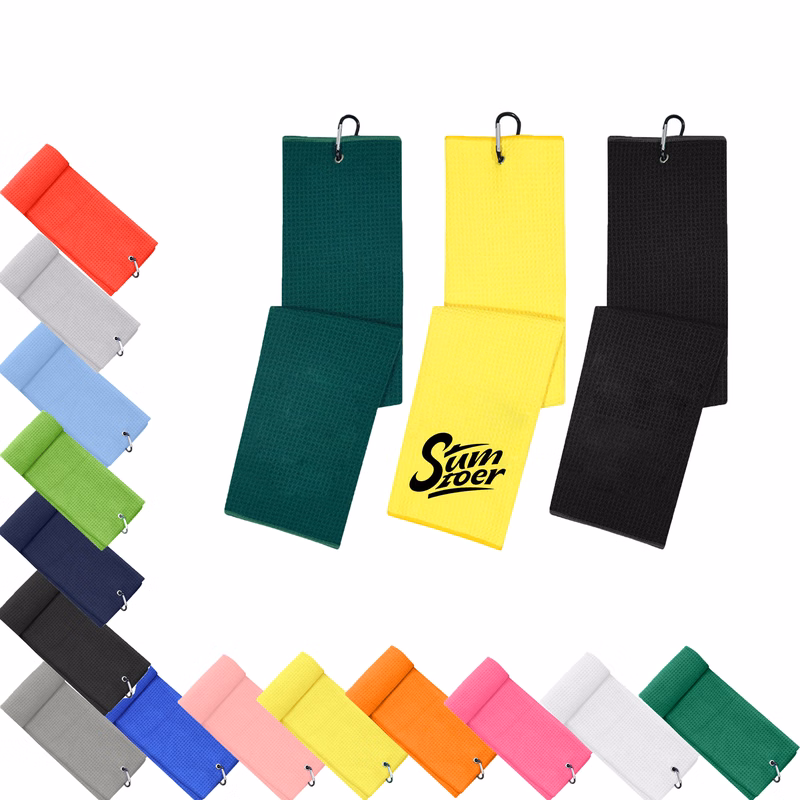 Microfiber Golf Sports Towel MOQ 50